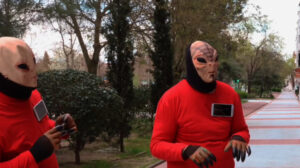 Invasion alienigena en Madrid